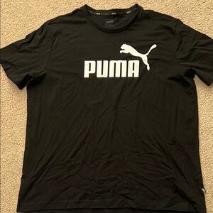 PUMA Men's Black T-Shirt